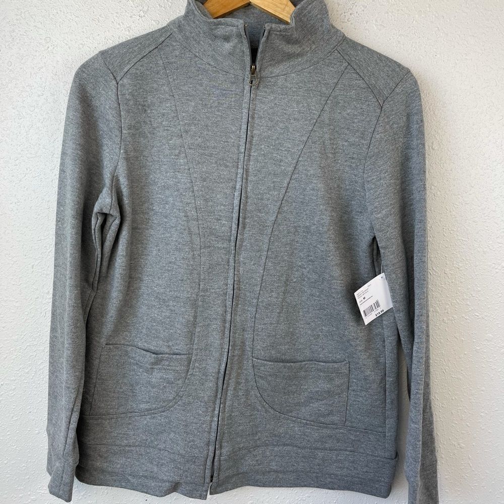 NWT JW Collection Women’s Zip Up Size M
